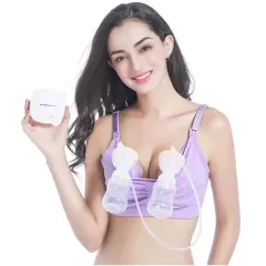 Hands-Free Breast Pump Bra Parturient Without Steel Ring Comfortable  Breathable Pure Cotton Breastfeeding underwear