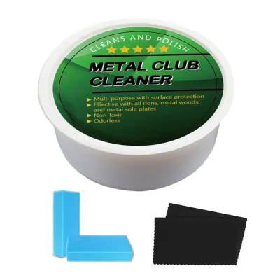 Professional Golf Club Cleaning Solution Golf Club Cleaner Ultimate Golf Club Care Set Rust Remover Polishing Kit Brush Cleaner Sponge Complete Golf Accessories for Irons Wedges Putters
