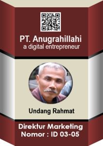 ID Card Dalam Bentuk Format PPTX Ukuran 105cmx7cm Model Id04