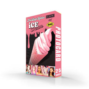 APPLE GOLD PHOTOCARD BLACKPINK PREMIUM GLOSSY