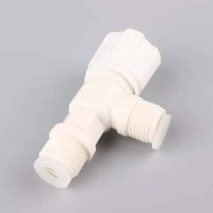 Anan Trading 1/2 triangle valve water heater water separator household plastic PVC angle valve