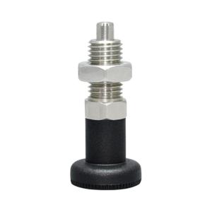 Spring Return Knob Plunger Indexing Plunger Self Locking Indexing Pin Fine Thread Screw Durable for Precise Positioning