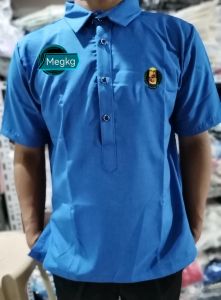 Computerized Logo Security Guard Uniform Barong Makapal ang Tela Short Sleeve Polo