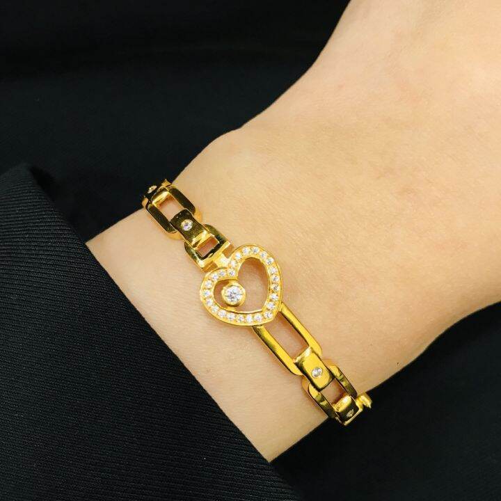 Gelang Emas Eksklusif Lovely Link Exclusive Lovely Link Bangle