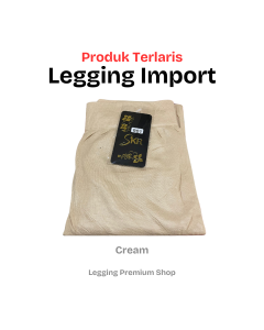 Legging Celana Olahraga Panjang Tebal Highwaist Premium Wanita Polos Slim Fit BB 45-90 Kg