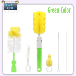 [Happy Kids] Berus Botol Susu Baby Bottle Brush Set Nipple Brush Pacifier Brush Bottle Brush 奶瓶刷 - BKM22-Set