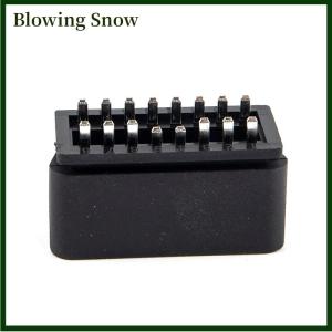 Blowing ขั้วต่อรถ12V 16 PIN ปลั๊กเครื่องมือวินิจฉัยขั้วเชื่อมต่อ