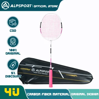 Vợt Cầu Lông Chuyên Nghiệp ALPSPORT SZZ100 4U - Chất Liệu Sợi Carbon Chuẩn Thiết Kế Đa Năng Cho Đánh Đơn & Đôi - ALP
