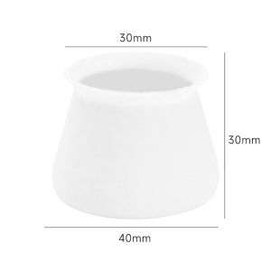 1pcs Silicone Chair Leg Cover Table Foot Cover Anti-Slip Silent Thickened Chair Leg Protective Cover Kaki Kerusi & Meja