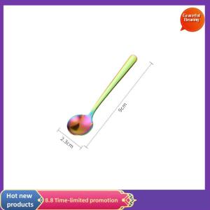 Graceful Stainless Steel Coffee Stirring Spoon Mini Note Spoon Mug Teaspoons Music Bar Ice Cream Creative Gift Spoon Kitchen Tableware