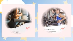 Universal Treadmill Magnetic Safety Key Running Machine Security Switch Lock for Emergency Stop