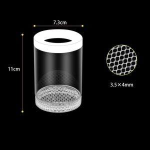 SHIRUI Cá Guppy Tôm Hộp ấp nổi Lưới nhựa Trong suốt Hộp ươm cá cảnh Bền bỉ Có thể tháo rời Hộp ấp trứng cá cho bể cá