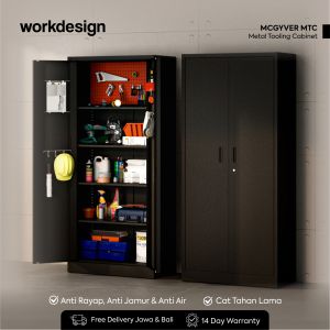 WORK DESIGN - MCGYVER MTC Lemari Perkakas / Lemari Besi / Rak Serbaguna