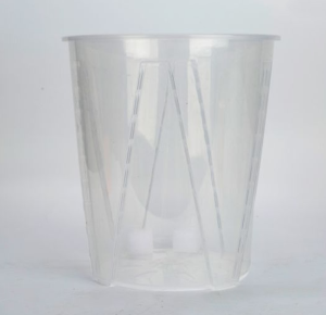 10pcs 18cm Qingshan High Quality Clear Pot Root Control Flowerpot Breathable Drainage