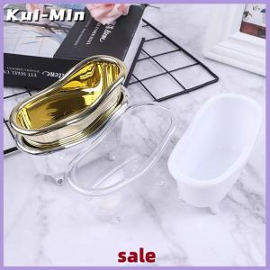 Kui-Min มินิแต่งหน้าอ่างอาบน้ำสบู่เครื่องประดับกล่องเก็บเล็บ casket Holder Organizer