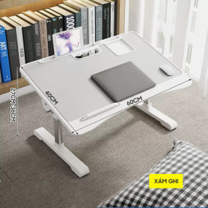 💥💥Bàn Học Bàn Làm Việc Bàn Gấp Gọn Có Khay Chống Trượt Thông Minh Tiện Lợi Bàn Laptop Đa Năng Nâng Hạ Hiện Đại