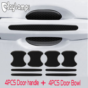 Car Door Protective Guards Strip Door Handle Protection Stickers Universal Anti-Scratch Protection Car Handle Bowl Strip