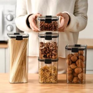 1Pcs Food Storage Containers for Kitchen Organization Airtight Organizer
