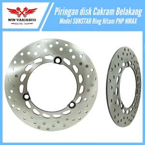 Disc Piringan Cakram depan belakang Scarlet Racing satu set PNP NMAX NMAX OLD NMAX 155