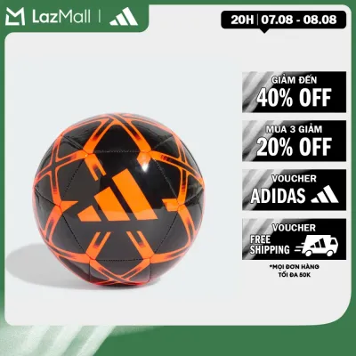 [CHỈ 8.8-MUA 3 GIẢM 30%+VOUCHER 15%] adidas Bóng đá Bóng Starlancer Club Unisex Đen IP1650