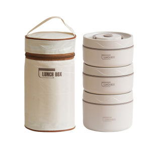 【ROYO OS】3Layers Lunch Box Stainless Steel Thermal Food Containers / Mangkuk Tingkat HL2006