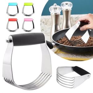 FUTUI นержักร เครื่องผสมแป้ง ระดับมืออาชีพ งานหนัก ผสมแป้ง หลายวัตถุประสงค์ ด้ามจับตามหลักสรีรศาสตร์ ที่ตัดขนม ใช้ในครัว