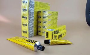 60ml UHU Multi-Purpose Soft Adhesive Glue For Textiles Rubber Shoes Porcelain Handmade Model