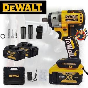 DEWALT ประแจไฟฟ้า บล็อกไฟฟ้า เครื่องมือช่างกำลังแรง ประแจไฟฟ้าไร้สาย ประแจไฟฟ้า แรงบิดสูง บล็อกไฟฟ้าทนทาน แข็งแรง ออกแบบมาเพื่อรองรับงานหนัก