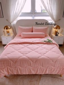 💎MÃ MÀU MỚI💎 Trọn Bộ Ga Gối Cotton Khách Sạn Sọc 3F Sang Trọng Vỏ Gối Ôm Khóa Kéo _ Nemtot Bedding