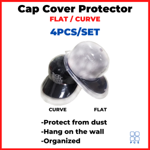 【4 PCS SET】 Cap Cover Casing Cover Cap Casing Cap Casing Cap Cover Protector Anti dust cap storage cap display snapback baseball cap