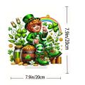 Bluethy St Patrick Day Centerpiece Tabletop Festival Decoration St Patrick's Day Acrylic Table Sign 2d Irish Shamrock Leprechaun Ornament for Home Office Desk Shelf Decor Festive Indoor Decoration Gift. 