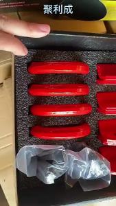 1/2" Heavy Duty D-Ring Carbon Steel Integral Forged 12000LBS Bolt On Reinforced Buckle Plate for Cargo Lashing