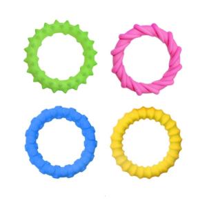Chewable Sensory Bracelets Set of 4 Wristband Toy for Kids and Adult Stress Relief and Concentration Classroom Office