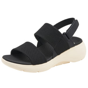 Giày Dép Nữ Sandal Nữ Quai Ngang Khóa Dán Chính Hãng SIKETU Siêu Êm Nhẹ Hàng Chất Lượng Cao Cấp Gót cao 4.5Cm Tôn Dáng