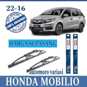Automorovariasi - Wiper Depan Sepasang Bosch Advantage Uk 22 -16 Mobilio 2017 Up