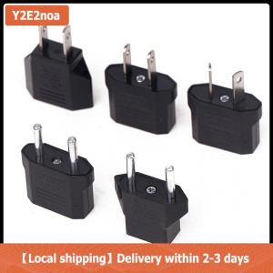 【Local shipping】 2Pcs European US AU EU US To EU EU To US Plug Adapter Euro Travel Power Adapter Plug Outlet Converter Socket