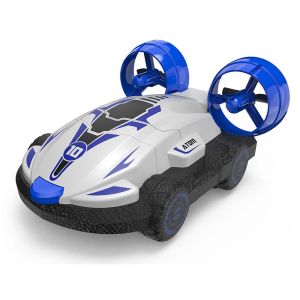 XUECHUANGYING Water Land Remote Control Car Rechargeable EPP Foam Auto Fast Plane Boat Profesional Hovercraft Amphibious Rc Car Boys Girls Christmas