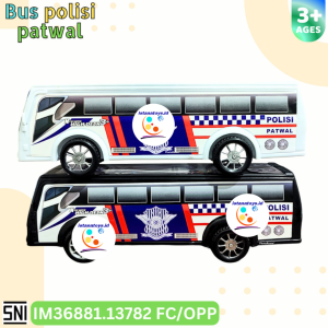 ID Mainan Bus Polisi Patwal IM-36881/13782/FC/OPP