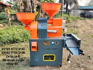Máy xát gạo gia đình mẫu mới TF58 Máy Xát Gạo Liền Khối Nghiền Cám Liên Hoàn