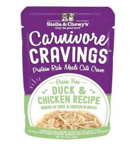 Stella & Chewys Cat Carnivore Cravings Duck & Chicken 2.8oz