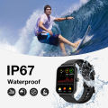 Aolon GTS 2024 Smart Watch Original 1'83 Inch jam tangan pria wanita terbaru Oxymeter Thermometer Heart Rate Monitor Accurate Body Temperature Blood Monitoring android ios original 100+ Modus olahraga Panggilan Bluetooth IP67 Smartwatch. 