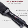 Máy Ép Tóc Bản To, Là Tóc,Duỗi Thẳng Tóc Điều Chỉnh Với 4 Mức Nhiệt ,Làm Nóng Nhanh Sau 15 giây. 