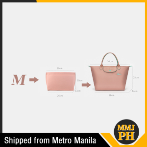 Felt Insert Bag Long Short Handle Handbags Multi-pockets Handbag Makeup Bag With Liner