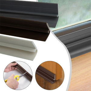 Door Bottom Sealing Strip Self-adhesive Soundproof insect-proof Windproof Seal Gap Stopper Strip