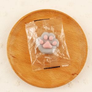 MIRELAE TPR Cat Paw Squeeze Toy 3D Cat Foot Decompression Toy Mini Slow Rebound Fidget Toy Kid