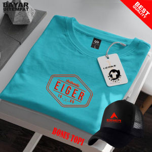 COD bonus TOPI/ Kaos Distro EGR 1985 text merah Premium Quality - Baju Kaos Lengan Pendek Pria Wanita Dewasa Remaja Bahan Katun 30s Adem
