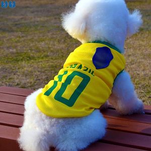 National Soccer Team Pet Dog Jersey T-Shirt Puppy Vest Costume Apparel