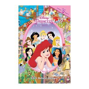 Disney Princess Siri Lihat & Cari Buku Aktiviti untuk Kanak Kanak Umur 3-6 Tahun