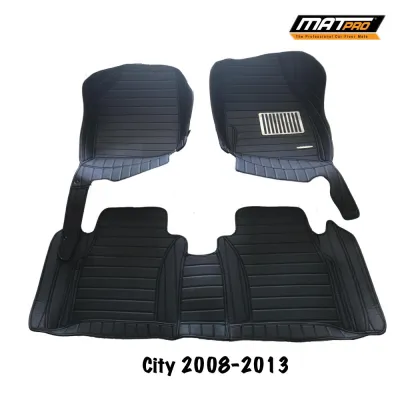 New!! MatPro Plus พรม 5D เข้ารูป 100% ชุด Full Classic Pro-Premium สำหรับ รถรุ่น Honda City 2008-2013