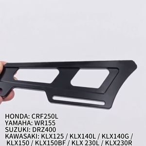 Yimix Motorcycle Chain Guard Cover Rear Drive Sprocket Protector for Honda CRF250L/300L CRF250M XR250 Refit Accessories